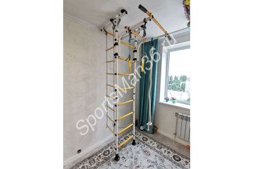 МЕТАЛЛИЧЕСКИЕ ДЕТСКИЕ СПОРТИВНЫЕ  КОМПЛЕКСЫ ДЛЯ ДОМА "ЮНЫЙ АТЛЕТ"