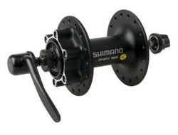 Втулка передн. Shimano M475, 32H, диск., эксц., черн., EHBM475BL