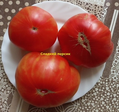 Томат Сладкий Персик (Sweet Peach, США)