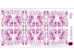 Слайдер-дизайн 015 - Сиреневые цветы