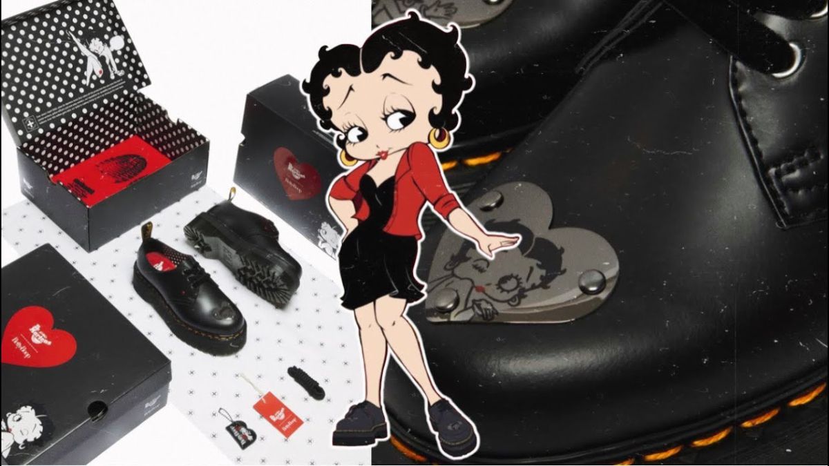 dr martens betty boop коллекция