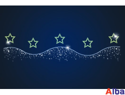 Перетяжка уличная Ночные волны