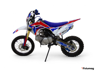 Питбайк MOTAX MX 125 Белый-синий