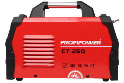 Инвертор плазменной резки PROFIPOWER CT-250 3B1 MMA+CUT+TIG