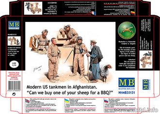 35131 Танкисты США в Афганистане