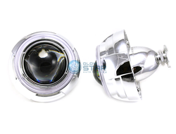 Биксеноновые линзы H1 3.0 дюйма Morimoto с ангельскими глазками CCFL