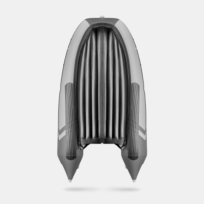 Моторная лодка GLADIATOR E330PRO светло-темносерый вид снизу