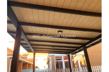 Терраса и ограждения ДПК