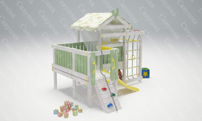 ИГРОВОЙ КОМПЛЕКС - КРОВАТЬ САВУШКА BABY - 7/1