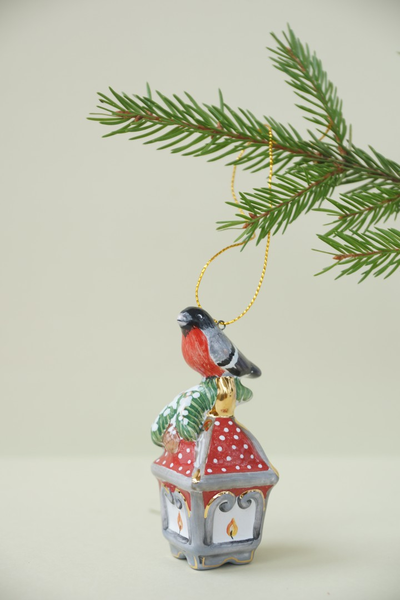 Фонарик с птичкой