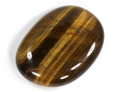 Тигровый глаз, полировка плоская, ЮАР (37*28*9 мм, 19 г) №35551
