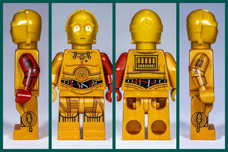 # 5002948 Минифигурка «Протокольный Дроид C–3PO» / “C–3PO” Minifigure (Polybag) (модификация 1)