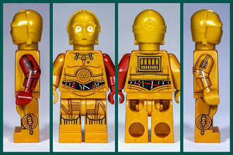 # 5002948 Минифигурка «Протокольный Дроид C–3PO» / “C–3PO” Minifigure (Polybag 2015)