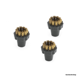 Комплект круглых щеток с латунной щетиной, 3 шт (2.863-008.0)