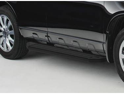 Пороги на Honda CR-V (2007-2012) Black-Premium