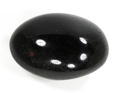 Турмалин чёрный шерл, полировка, Бразилия (58*42*30 мм, 127 г) №35479