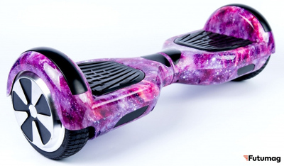 Гироскутер Smart Balance Wheel 6.5 дюймов Розовый космос Безопасная комплектация