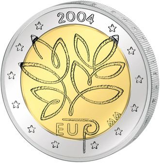2 евро Расширение Европейского союза, 2004 год