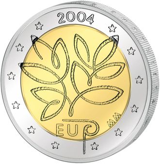 2 евро Расширение Европейского союза, 2004 год