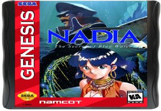 Nadia The secret of blue water, Игра для Сега (Sega Game) GEN