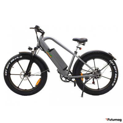 Электровелосипед GreenCamel Хищник (R26FAT 500W 48V 10Ah) Алюм, 6скор серый