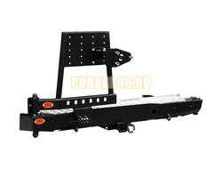 Задний силовой бампер серии Трофи на NISSAN NP300 2010-2015 (03.404.03)