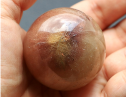 Шар из Кварца с рутилом