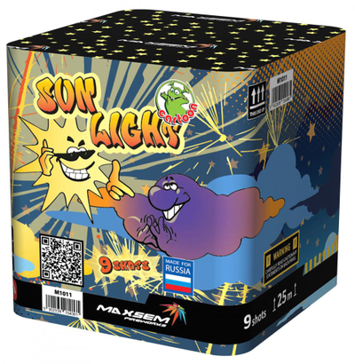 Батарея салютов SUNLIGHT (1" / 9 залпов)