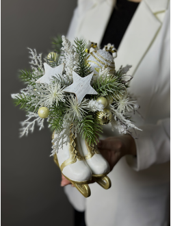 Новогодняя композиция Коньки