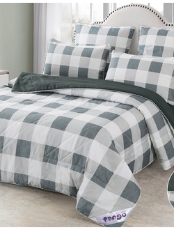 Постельное белье с одеялом TANGO De Verano микросатин семейное 150x200x2 230x250x1 50x70x2 Y500-13