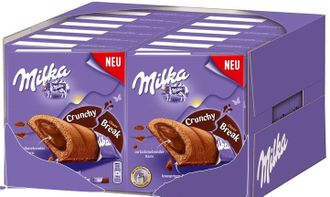 Milka Crunchy Break Choc 130G (12 шт)