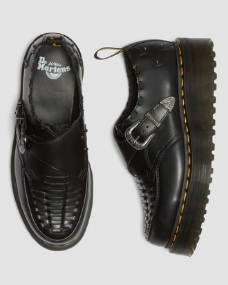 Dr.Martens Ramsey Smooth Platform Creepers Black