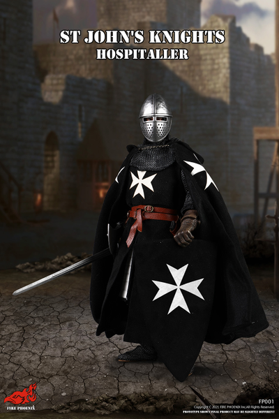 Рыцарь-госпитальер - Коллекционная ФИГУРКА 1/6 ST JOHN'S KNIGHT HOSPITALLER (FP001) - FIRE PHOENIX