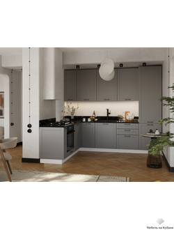 Скандия Монблан кухня модульная с фасадами из МДФ