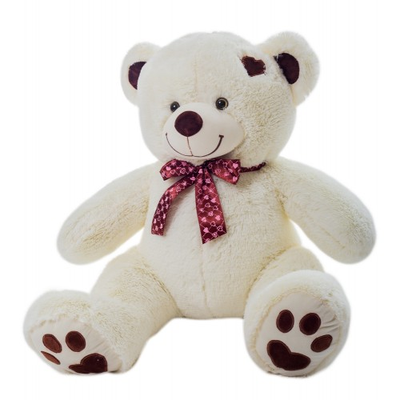 Плюшевый медведь 120 см бежевый Тони