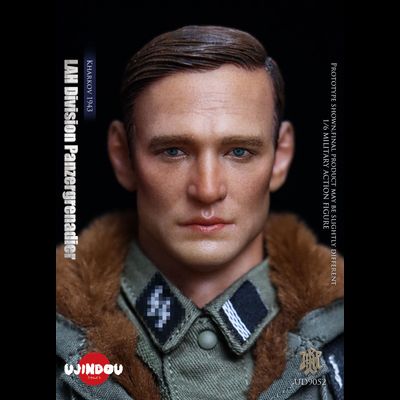 ПРЕДЗАКАЗ - Немецкий панцергренадер - Коллекционная фигурка 1/6 WWII LAH Division Panzergrenadier 1943 (UD9052) - UJINDOU ?ЦЕНА: 23300 РУБ.?