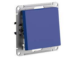 Кнопка 1-клавишный, аквамарин, серия AtlasDesign