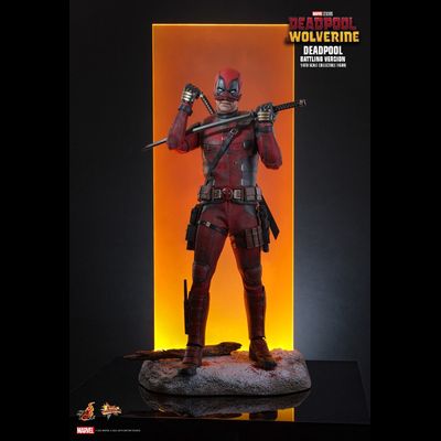 Дэдпул в бою  ("Дэдпул и Росомаха") - Коллекционная фигурка 1/6 Deadpool (Battling Version) (MMS782) - Hot Toys
