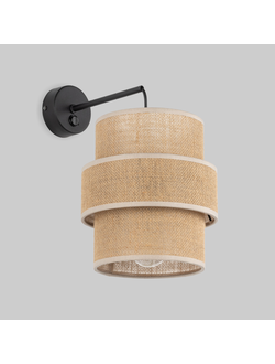 Настенный светильник с тканевым абажуром TK Lighting 5400 Calisto