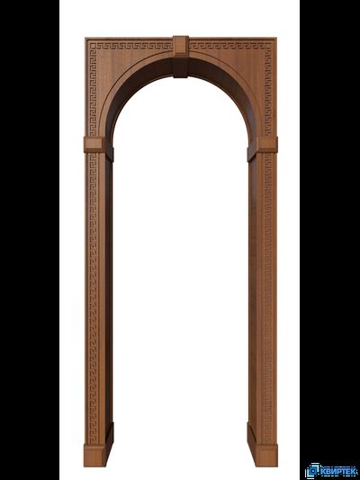 Межкомнатная арка с покрытием ПВХ Греция купить в Челябинске | КВИРТЕК