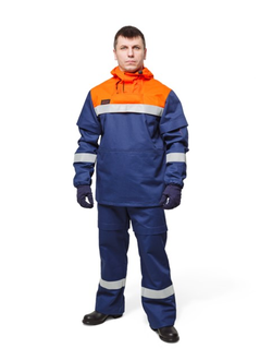 Костюм для защиты от электрической дуги п/энцефалитный (куртка, брюки) 27 кал/см2