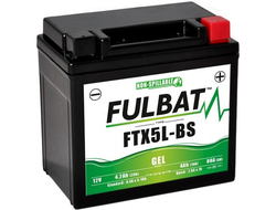 Аккумулятор гелевый FULBAT FTX5L-BS-GEL (YTX5L-BS)