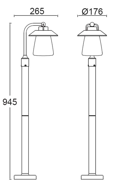 Ландшафтные светильники серии Cate