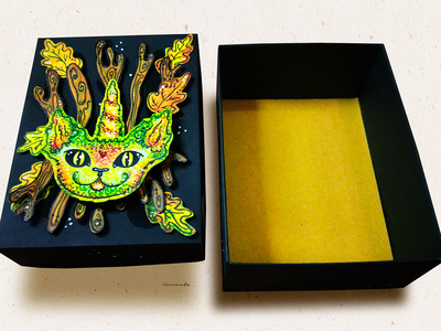 Подарочная 3Д-коробочка в стиле украшения, дизайнерская упаковка для броши
