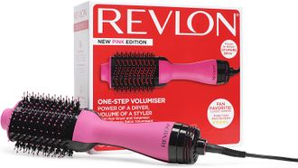 Фен-щетка REVLON SALON ONE-STEP Pink Edition.