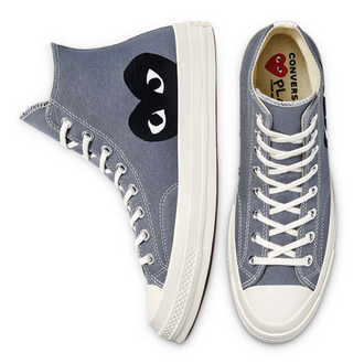 Кеды Converse X Comme Des Garçons Play Chuck 70 grey