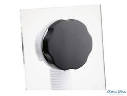 Слив-перелив п/автомат VEGA 60см, черный глянцевый V55R 60BG