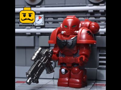 Конструктор фигурка Космодесантник, легион Кровавые Ангелы, Вархаммер 40000