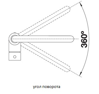 Смеситель Blanco MILI 526159 (526623)