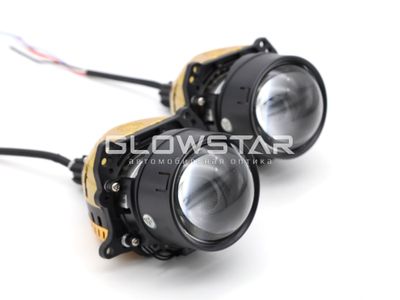 Билед модули Aozoom A15 2.5 дюйма, 2 чипа, 5500K, 12V, 58W/65W, крепление 3R и съемное гаечное (комплект, 2шт)